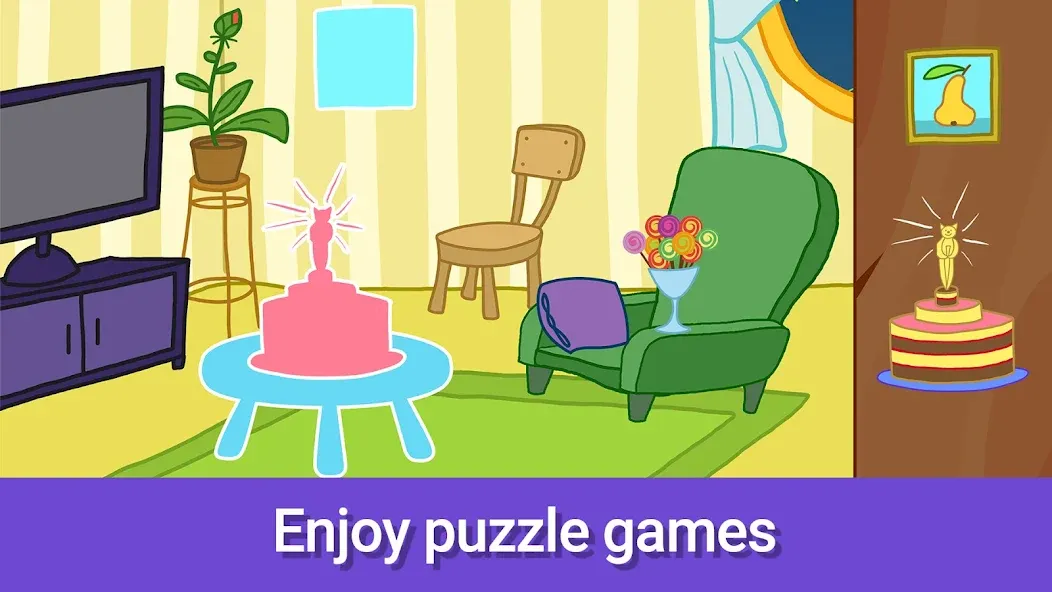 Kid-E-Cats: Mini Games МОД/Взлом [Меню, Бесконечные монеты и Открытые уровни] Screenshot 5