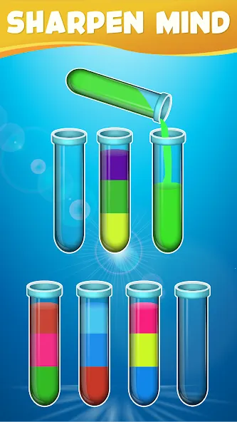 Water Sort Color Sorting games — скриншот 1 Water Sort Color Sorting games — скриншот 1