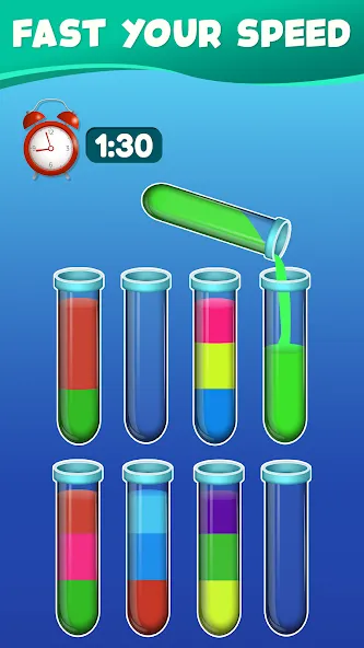 Water Sort Color Sorting games — скриншот 4 Water Sort Color Sorting games — скриншот 4