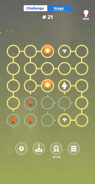 All Lights Connect : Puzzle (Олл Лайтс Коннект) МОД/Взлом [Меню, Бесконечные монеты и Открытые уровни] Screenshot 3