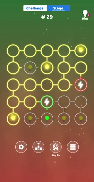 All Lights Connect : Puzzle (Олл Лайтс Коннект) МОД/Взлом [Меню, Бесконечные монеты и Открытые уровни] Screenshot 4