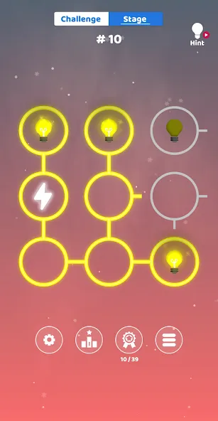 All Lights Connect : Puzzle (Олл Лайтс Коннект) МОД/Взлом [Меню, Бесконечные монеты и Открытые уровни] Screenshot 5