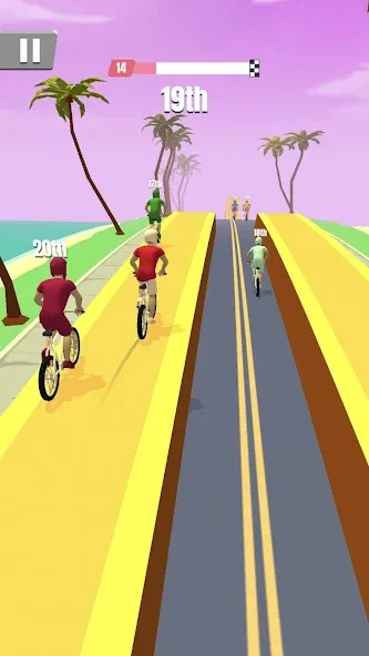 Bike Rush (Байк Раш) МОД/Взлом [Много денег, Монет и Все открыто] Screenshot 2