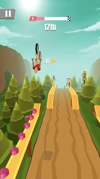 Bike Rush (Байк Раш) МОД/Взлом [Много денег, Монет и Все открыто] Screenshot 3