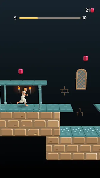 Prince of Persia : Escape (Принц Персии) МОД/Взлом [Меню, Бесконечные монеты и Открытые уровни] Screenshot 1
