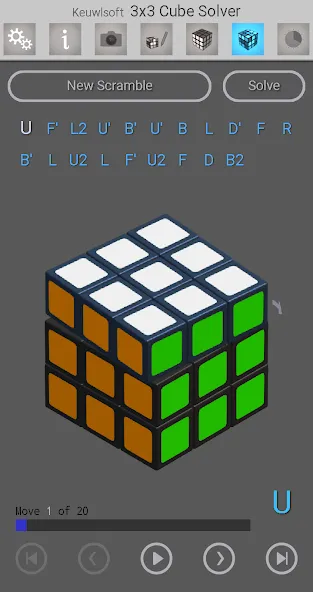 3x3 Cube Solver (х3 кубик решатель) МОД/Взлом [Много денег, Монет и Все открыто] Screenshot 4