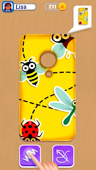 Phone Case DIY Mobile Games МОД/Взлом [Меню, Бесконечные монеты и Открытые уровни] Screenshot 1