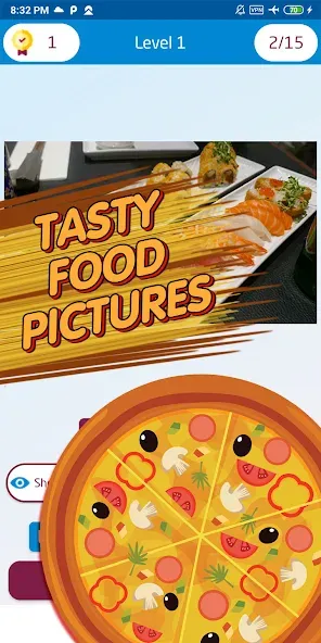 Guess food games МОД/Взлом [Много денег, Монет и Все открыто] Screenshot 4