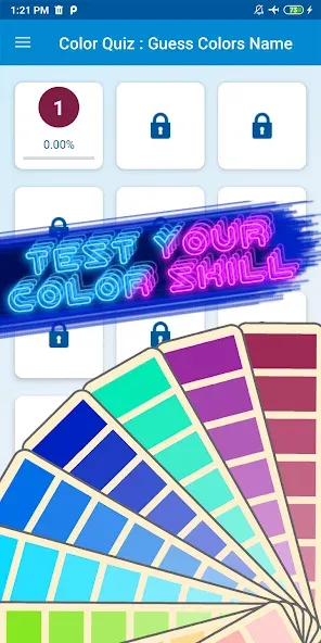 Guess the color game МОД/Взлом [Все открыто, Дополнительные деньги и Меню MOD] Screenshot 2