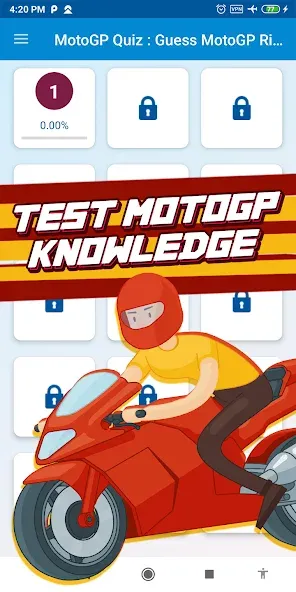 motor racing quiz МОД/Взлом [Меню, Бесконечные монеты и Открытые уровни] Screenshot 2