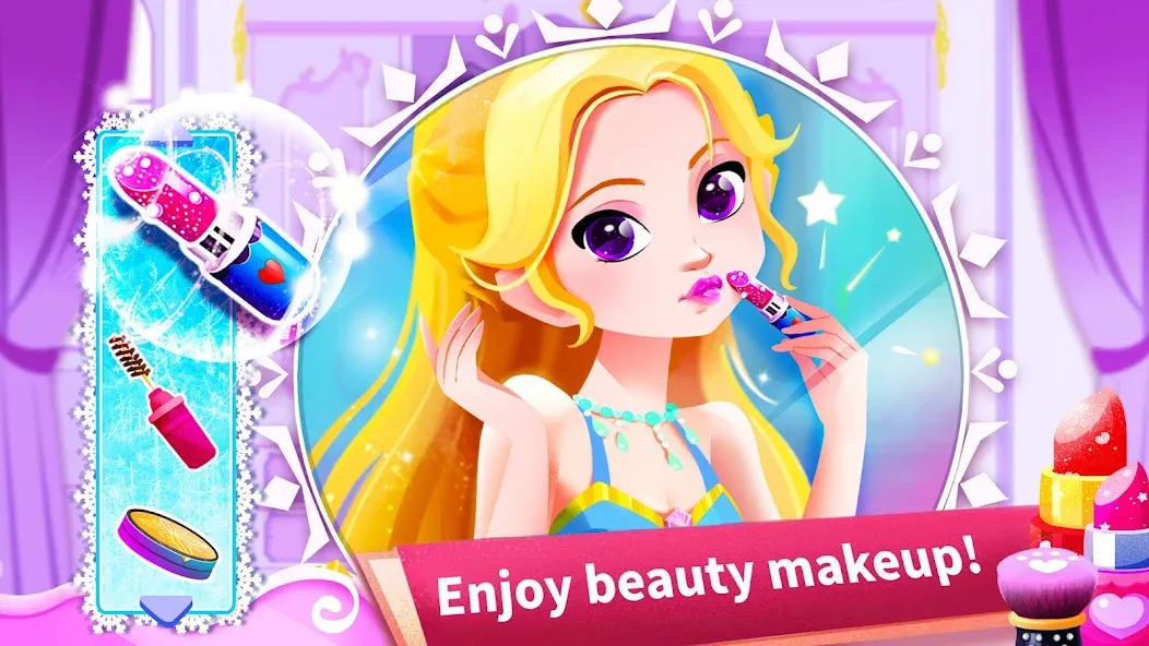 Little Panda: Princess Salon МОД/Взлом [Много монет, Открытые уровни и Мега MOD] Screenshot 2