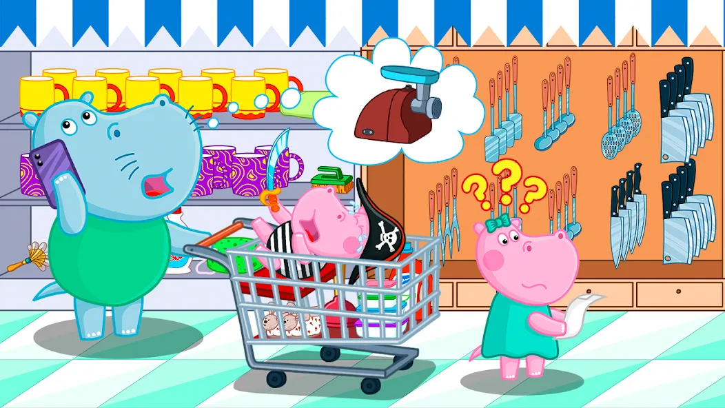 Supermarket: Shopping Games МОД/Взлом [Много денег, Монет и Все открыто] Screenshot 2