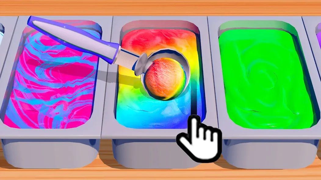 Ice Cream Games: Rainbow Maker (Айс Крем Геймс) МОД/Взлом [Все открыто, Дополнительные деньги и Меню MOD] Screenshot 3