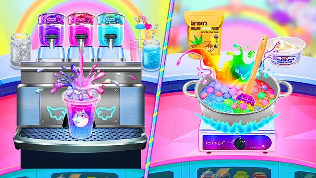 Ice Cream Games: Rainbow Maker (Айс Крем Геймс) МОД/Взлом [Все открыто, Дополнительные деньги и Меню MOD] Screenshot 4