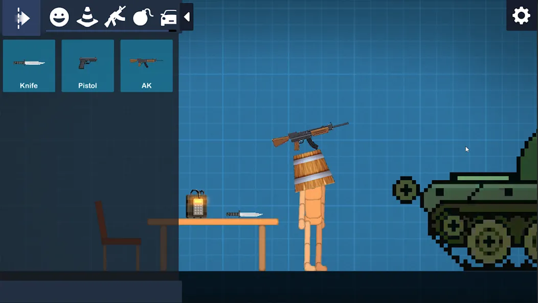 Peach Play: Ragdoll Sandbox (Пич Плей) МОД/Взлом [Деньги, Монеты и Меню MOD] Screenshot 1