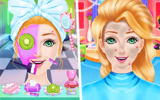 Doll Makeover - Fashion Queen (Игры по макияжу для девочек) МОД/Взлом [Меню, Бесконечные монеты и Открытые уровни] Screenshot 2
