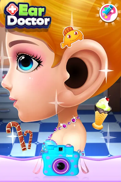 Ear Doctor МОД/Взлом [Много монет, Открытые уровни и Мега MOD] Screenshot 4
