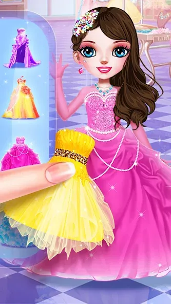 Princess Makeup Salon МОД/Взлом [Все открыто, Дополнительные деньги и Меню MOD] Screenshot 3