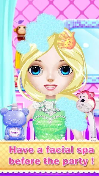 Princess Makeup Salon МОД/Взлом [Все открыто, Дополнительные деньги и Меню MOD] Screenshot 4