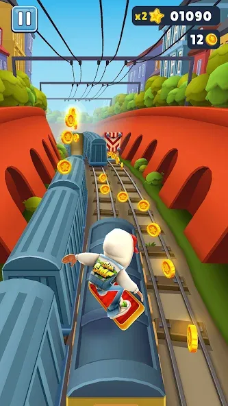 Subway Surfers (абвей Серферс) МОД/Взлом [Много денег, Монет и Все открыто] Screenshot 2