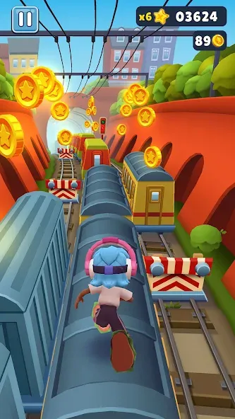 Subway Surfers (абвей Серферс) МОД/Взлом [Много денег, Монет и Все открыто] Screenshot 3