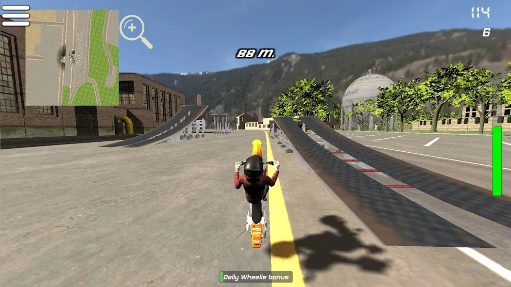 Wheelie King 5 (Уили Кинг 5) МОД/Взлом [Все открыто, Дополнительные деньги и Меню MOD] Screenshot 2