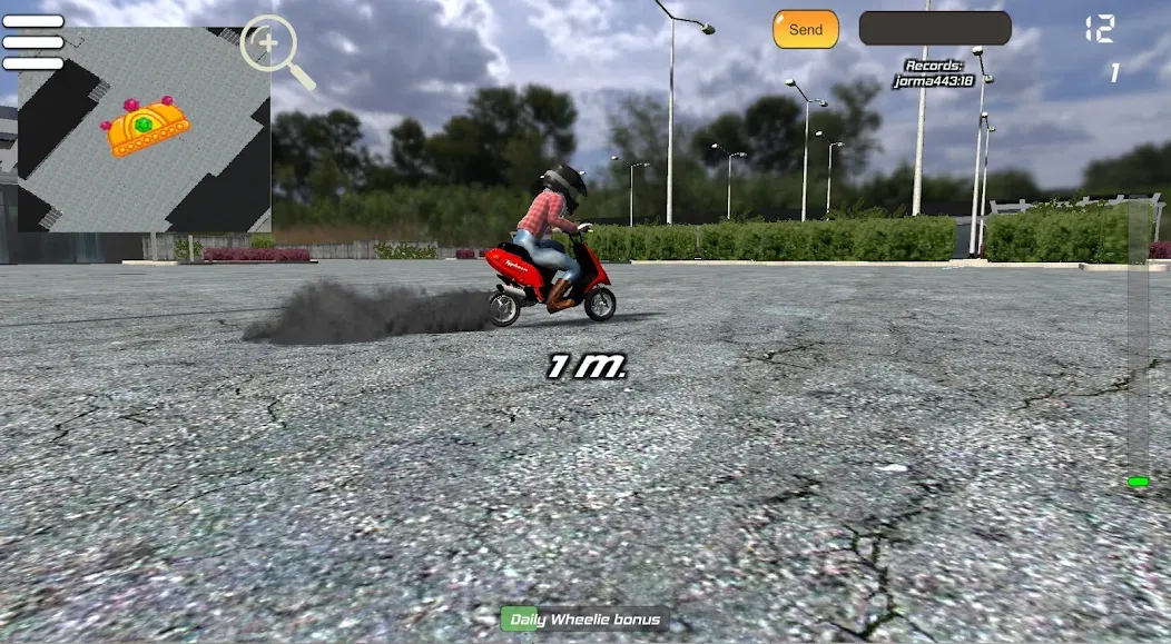 Wheelie King 5 (Уили Кинг 5) МОД/Взлом [Все открыто, Дополнительные деньги и Меню MOD] Screenshot 4