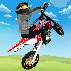 Скачать Wheelie King 5 Взлом на много денег и всё открыто на Андроид бесплатно