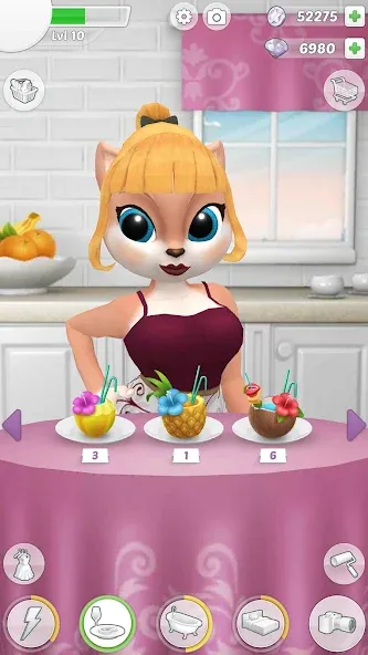Talking Cat Kimmy Superstar МОД/Взлом [Много денег, Монет и Все открыто] Screenshot 3