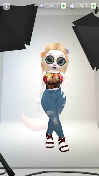Talking Cat Kimmy Superstar МОД/Взлом [Много денег, Монет и Все открыто] Screenshot 4