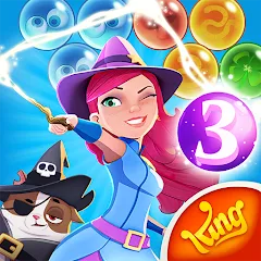 Скачать Взломанная Bubble Witch 3 Saga на Андроид (Много жизней и бустеров) бесплатно