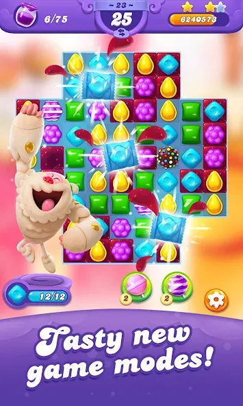 Candy Crush Friends Saga (Кенди Краш Френдс Сага) МОД/Взлом [Деньги, Монеты и Меню MOD] Screenshot 1