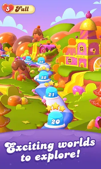 Candy Crush Friends Saga (Кенди Краш Френдс Сага) МОД/Взлом [Деньги, Монеты и Меню MOD] Screenshot 4