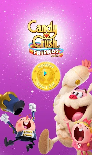 Candy Crush Friends Saga (Кенди Краш Френдс Сага) МОД/Взлом [Деньги, Монеты и Меню MOD] Screenshot 5