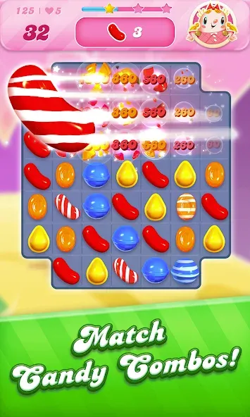 Candy Crush Saga (Кенди Краш Сага) МОД/Взлом [Много монет, Открытые уровни и Мега MOD] Screenshot 2