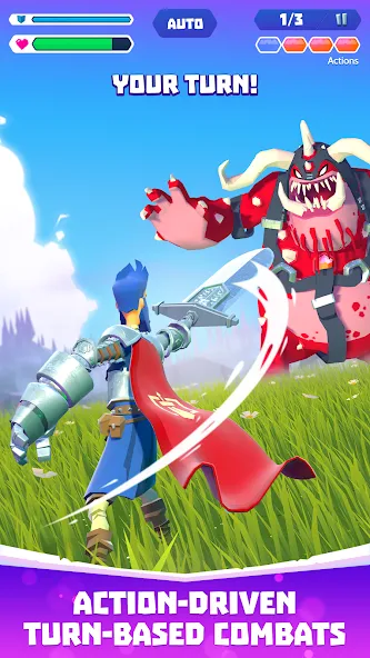 Knighthood - RPG Knights (Найтхуд) МОД/Взлом [Все открыто, Дополнительные деньги и Меню MOD] Screenshot 1