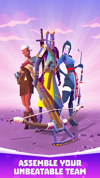 Knighthood - RPG Knights (Найтхуд) МОД/Взлом [Все открыто, Дополнительные деньги и Меню MOD] Screenshot 2