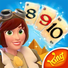 Скачать Взломанная Pyramid Solitaire Saga на Андроид (Много золота)