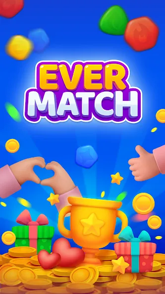 EverMatch 3 Game (ЭверМатч 3 Игра) МОД/Взлом [Много монет, Открытые уровни и Мега MOD] Screenshot 1
