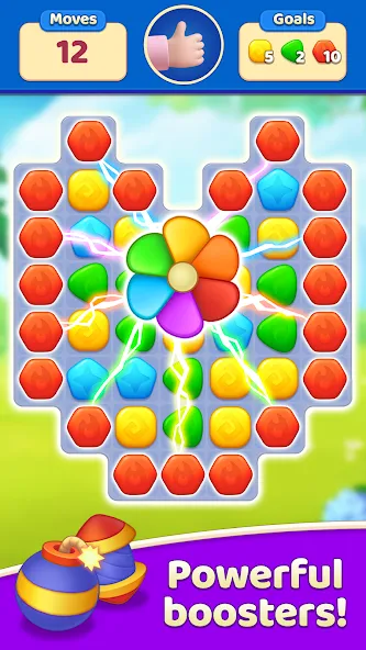 EverMatch 3 Game (ЭверМатч 3 Игра) МОД/Взлом [Много монет, Открытые уровни и Мега MOD] Screenshot 3