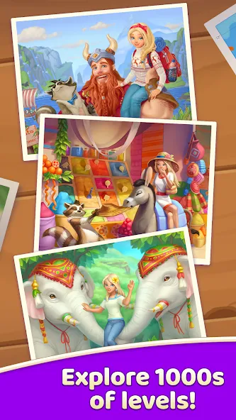 EverMatch 3 Game (ЭверМатч 3 Игра) МОД/Взлом [Много монет, Открытые уровни и Мега MOD] Screenshot 5