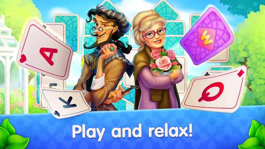 CityMix Solitaire TriPeaks (СитиМикс ТриПикс) МОД/Взлом [Деньги, Монеты и Меню MOD] Screenshot 1