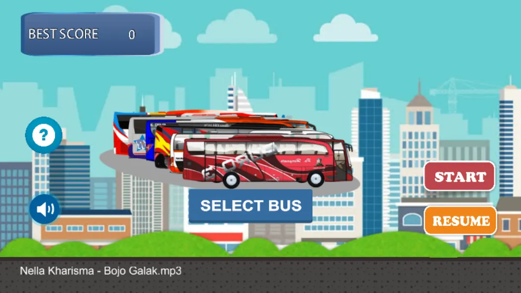 PO Haryanto Bus Indonesia (По Харьянто Автобус Индонезия) МОД/Взлом [Деньги, Монеты и Меню MOD] Screenshot 1