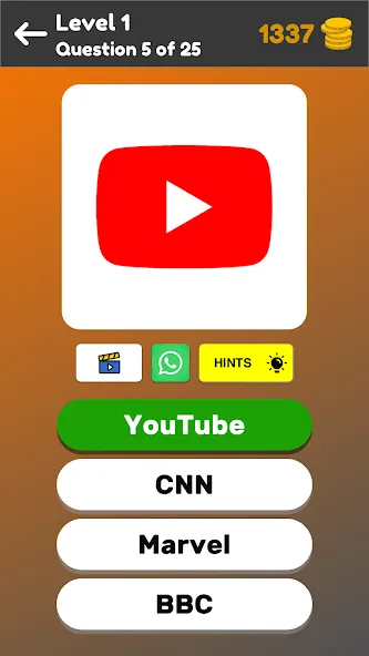Logo Game: Multiple Choice МОД/Взлом [Деньги, Монеты и Меню MOD] Screenshot 5