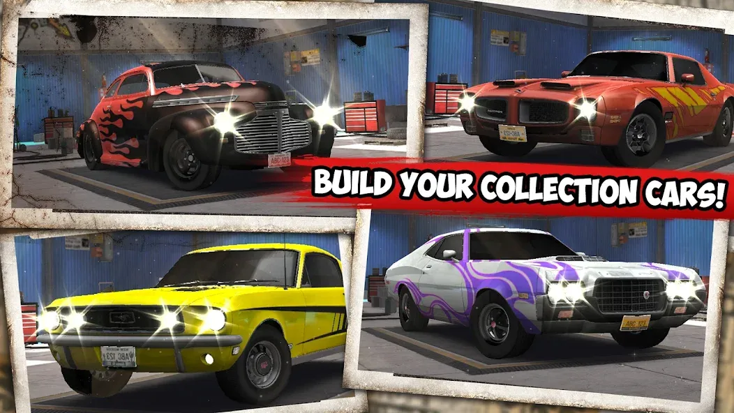 Classic Drag Racing Car Game (Классическая игра на гонках драгрейсинга) МОД/Взлом [Много монет, Открытые уровни и Мега MOD] Screenshot 4