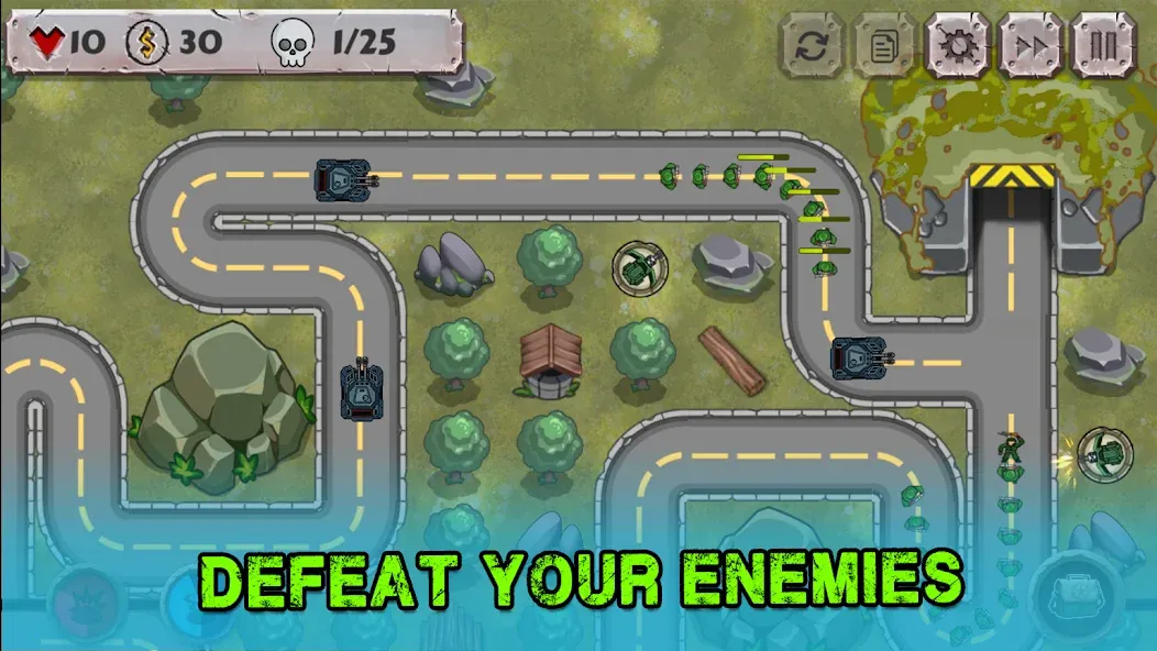 Battle Strategy: Tower Defense МОД/Взлом [Много монет, Открытые уровни и Мега MOD] Screenshot 4
