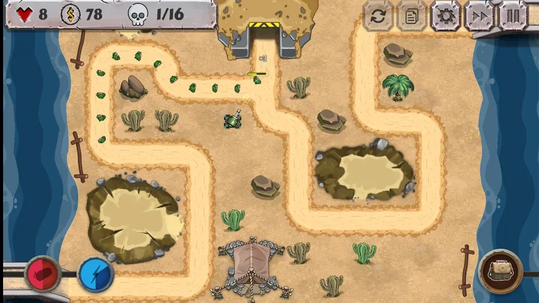 Battle Strategy: Tower Defense МОД/Взлом [Много монет, Открытые уровни и Мега MOD] Screenshot 5