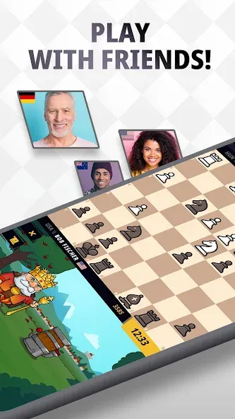 Chess Universe : Play Online МОД/Взлом [Много денег, Монет и Все открыто] Screenshot 1