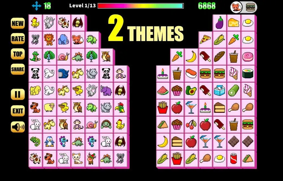 Onet Connect Animal (Онет Коннект животное) МОД/Взлом [Деньги, Монеты и Меню MOD] Screenshot 3