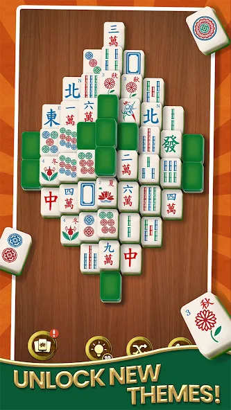 Mahjong Solitaire - Master (Маджонг Солитер) МОД/Взлом [Много денег, Монет и Все открыто] Screenshot 3